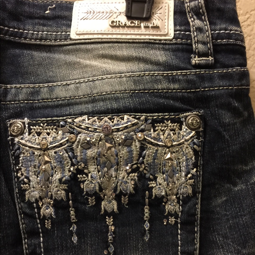 Grace in LA cropped jean